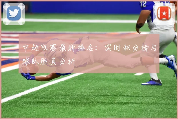 中超联赛最新排名：实时积分榜与球队胜负分析